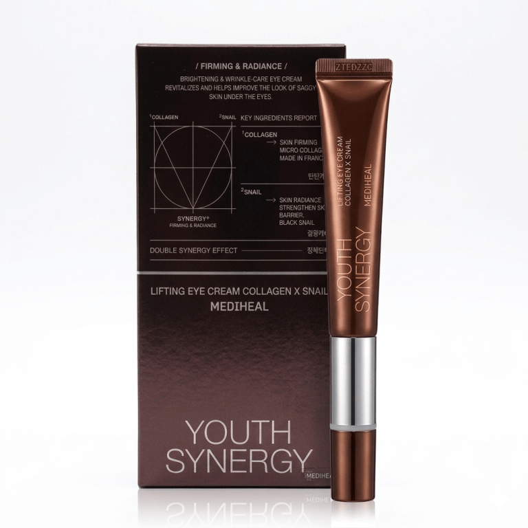The Secret to Ageless Eyes: Mediheal Youth Synergy Collagen X Snail Eye Cream Review
